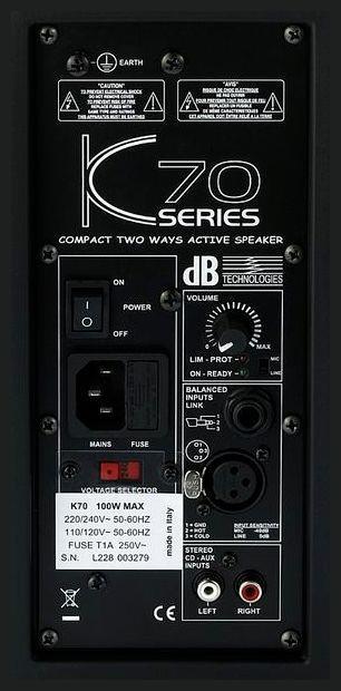 Produktbild dB Technologies Minibox K70 (Aktiv)