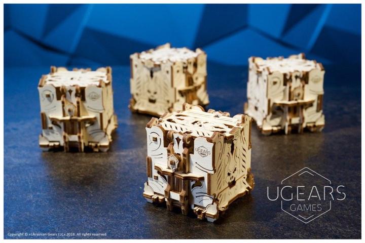 Actual product image Ugears Modular Dice Tower