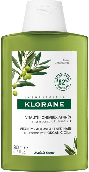 Klorane Vitalisierendes Shampoo mit BIO-Olive (200 ml, Flüssiges Shampoo)