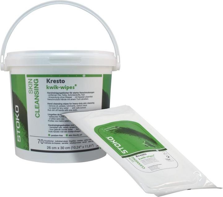 Immagine prodotto Stoko Salviette Kresto Kwik (Sapone liquido, 70 Pezzo/i)