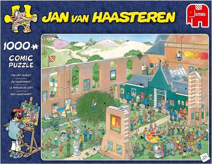 Produktbild Jumbo Jan van Haasteren - Der Kunstmarkt (1000 Teile)