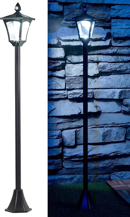 Produktbild Royal Gardineer Solar-LED-Gartenlaterne mit PIR- und Dämmerungssensor (IP44)