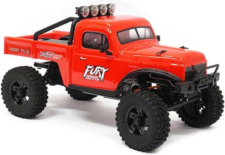 Image du produit Furitek Fx118 Fury Wagon Rtr Rouge Brushless 1/18 Rc Crawler Kit (RTR Prêt à fonctionner)