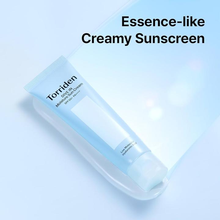 Actual product image Torriden DIVE-IN Watery Moisture (Suntan cream, SPF 50+, 60 ml)