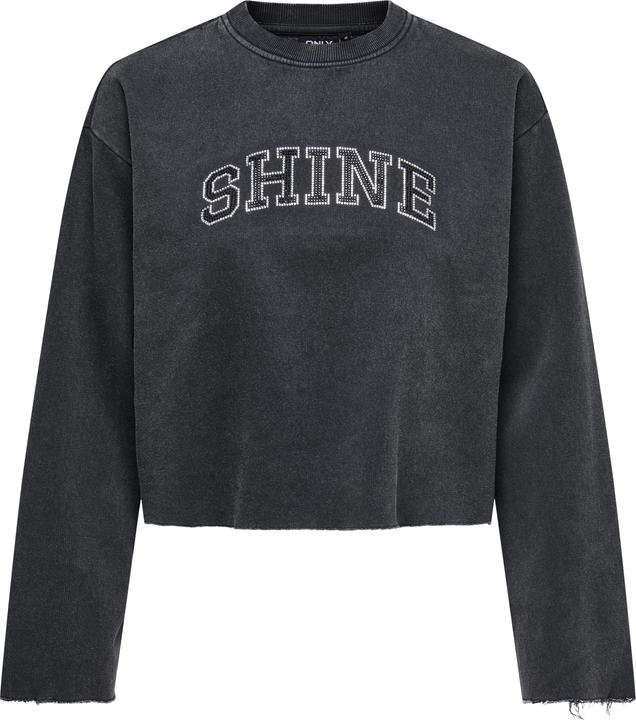 Actual product image Only Regular fit round neck sweatshirt Sweatshirt (XS)