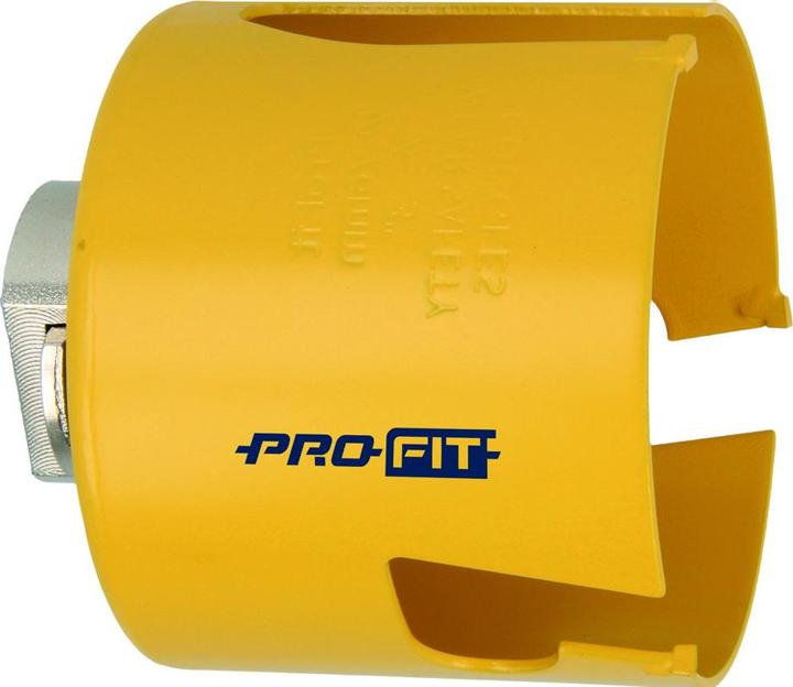 Actual product image Pro-Fit Hole saw Multipurpose Saw-Ø 80 mm Cutting depth 52 mm HSS Shank design hexagonal (80 millimetres)
