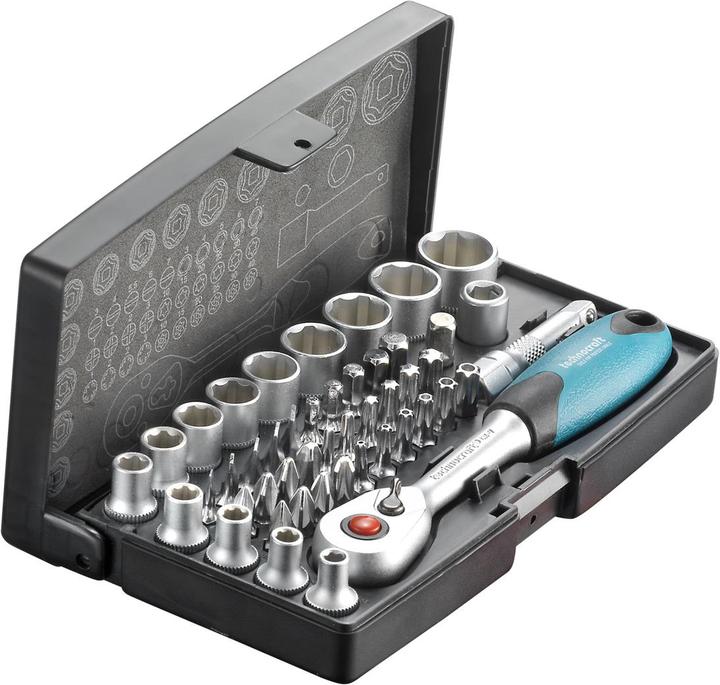 Produktbild technocraft Steckschlüssel-Satz 1/4", 47-tlg