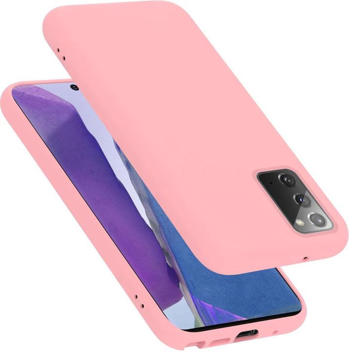 Actual product image Cadorabo TPU Liquid Silicone Case Cover (Samsung Galaxy Note 20)