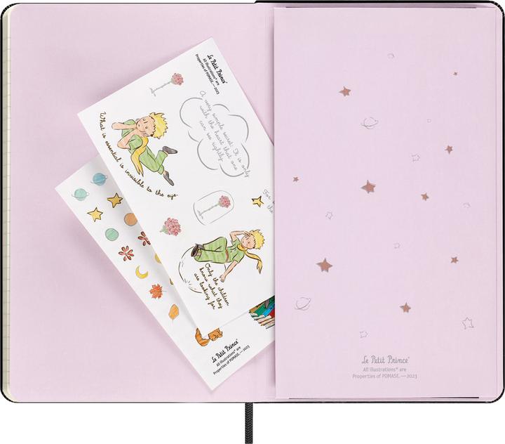 Produktbild Moleskine Der kleine Prinz (130 x 210 mm, Liniert, Harter Einband)