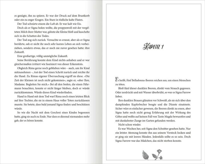 Actual product image Belladonna – Die Berührung des Todes (Belladonna 1) (German, Adalyn Grace, Petra Knese, 2024)
