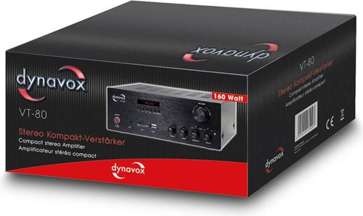 Produktbild Dynavox VT80 Stereo KompaktVerstärker (Verstärker)