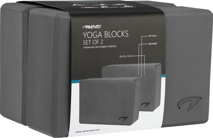 Produktbild Avento Yoga blocks 42YA 2pcs Gray