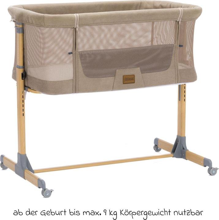 Actual product image Fillikid Beistellbetten Beistellbett Crip 6-fach höhenverstellbar