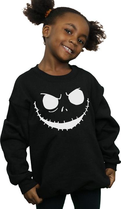 Produktbild Disney Nightmare Before Christmas Jack's Face Bold Sweatshirt Mädchen (116)
