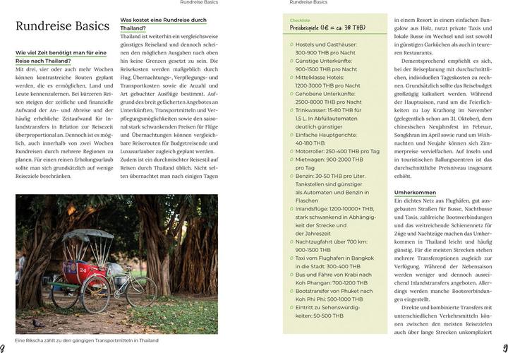 Image du produit Reiserouten durch Thailand: Reiseplanung, Highlights, Inspirationen (Allemand, Vanessa Mosch, Nils Alexander Kemna, 2024)