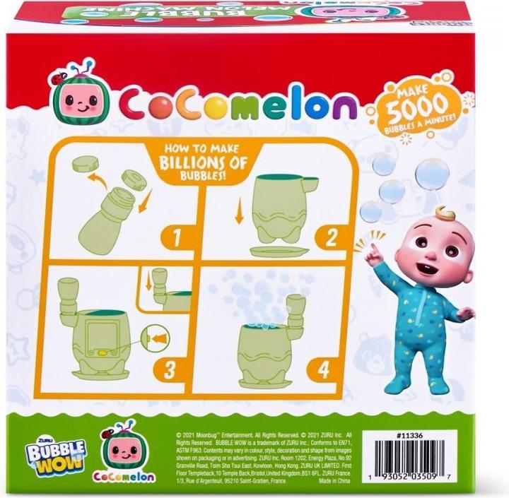 Productafbeelding Zuru Cocomelon Eierschuimer Bellenmachine
