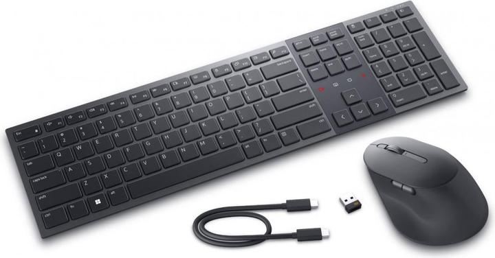 Image du produit Dell Clavier et souris collaboratifs Premier KM900 pour les États-Unis (ING. Int., Filaire)