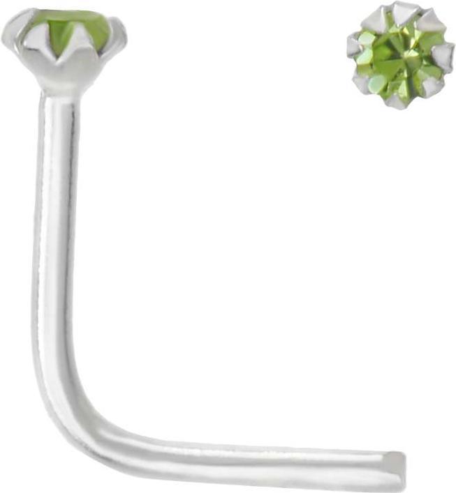 Bijouteria Nasenpiercing (Kristall, Silber 925)