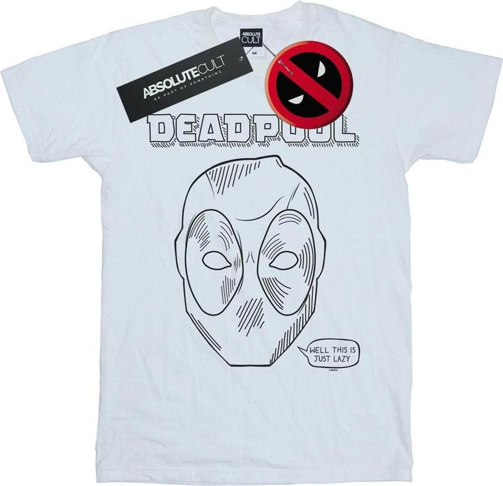 Deadpool This Is Just Lazy TShirt (4XL)