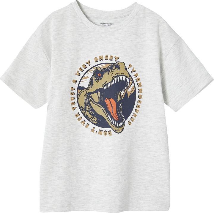 Produktbild Vertbaudet Jungen T-Shirt mit Dino, Recycling-Baumwolle (104)