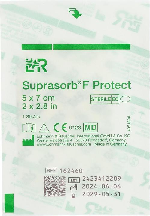 Actual product image Lohmann & Rauscher Suprasorb F P Fo 5x7cm St (10 x)