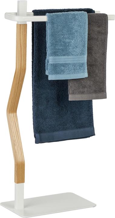 Actual product image Relaxdays Towel rack