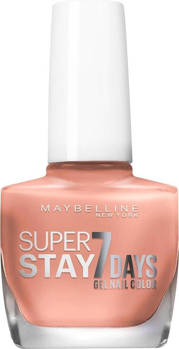 Actual product image Maybelline New York Superstay 7 Days (930 Bare it All, Gel-Effect Nail Polish)