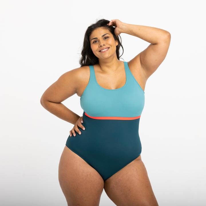 Image du produit Nabaiji Maillot de bain femme - Heva Li bleu/pétrole (40)