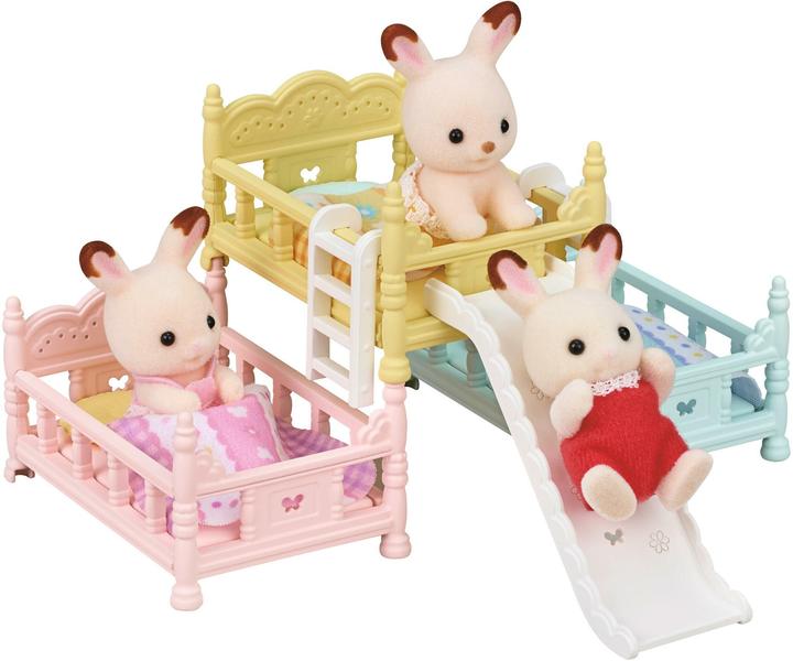 Actual product image Sylvanian Families Three-storey baby loft bed