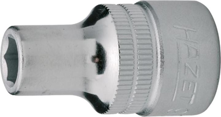 Actual product image HAZET Socket ∙ hexagon 900-18 ∙ Square, hollow 12.5 mm (1/2 inch) ∙ Outside hexagon traction profil… (18 mm)