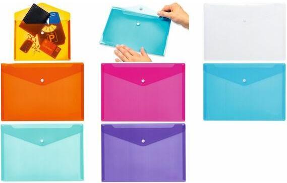 Actual product image HERMA A4 document pouch (5 x)
