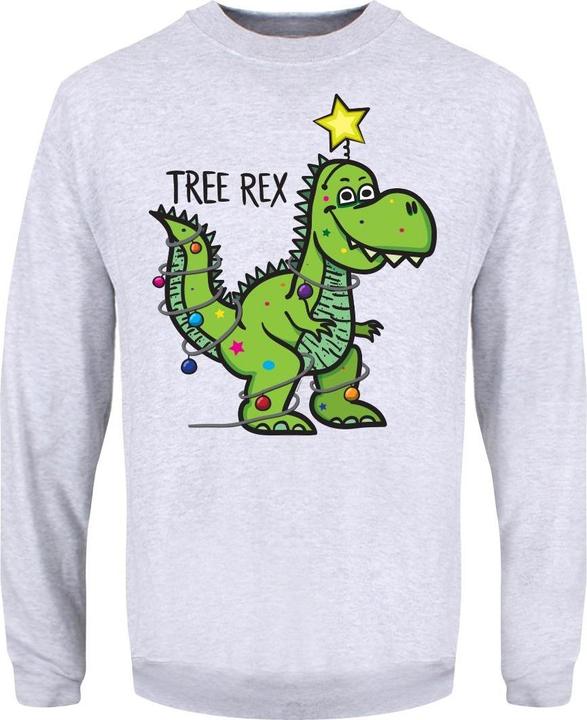 Produktbild Grindstore Tree Rex Pullover Weihnachtliches Design (M)