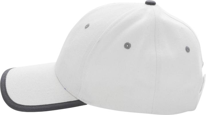 Actual product image Xd Collection Impact Aware Contrast Brushed Cotton 6 Panel Cap (One size)