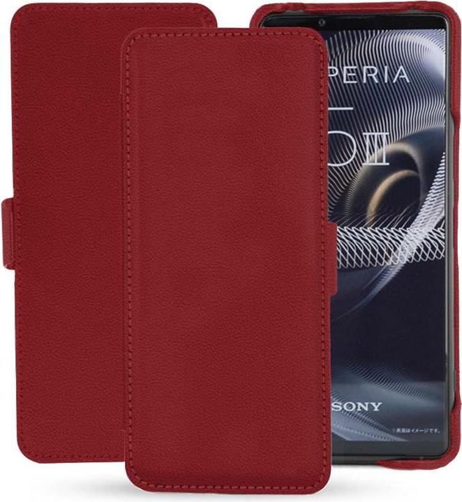 Actual product image Noreve Horizontal leather flap shell (Sony Xperia 5 III)