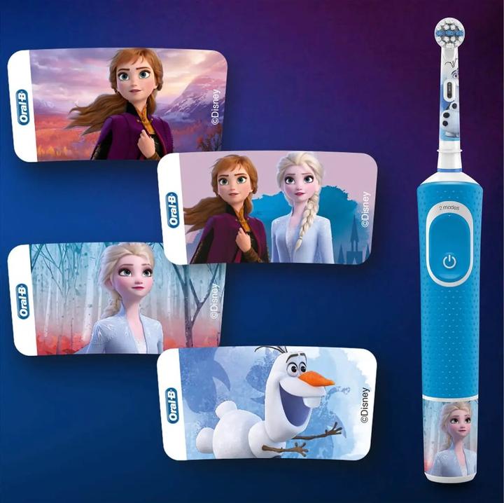 Produktbild Oral-B D100k Frozen 2 Gift Pack (Oszillierende Zahnbürste)