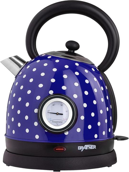 Produktbild Grafner Retro Wasserkocher mit Temperaturanzeige (1.80 l)