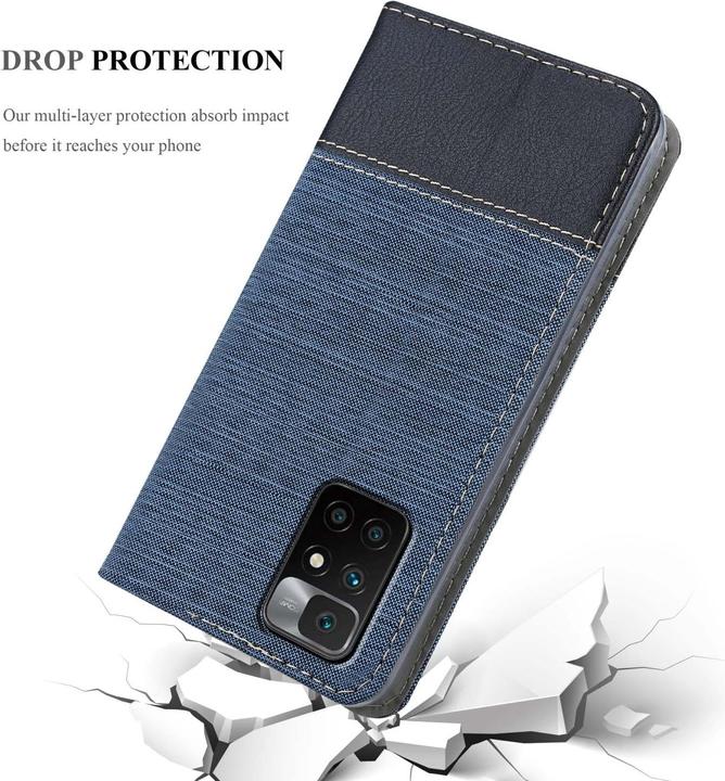 Actual product image Cadorabo Jeans Book Cover (Xiaomi Redmi 10)