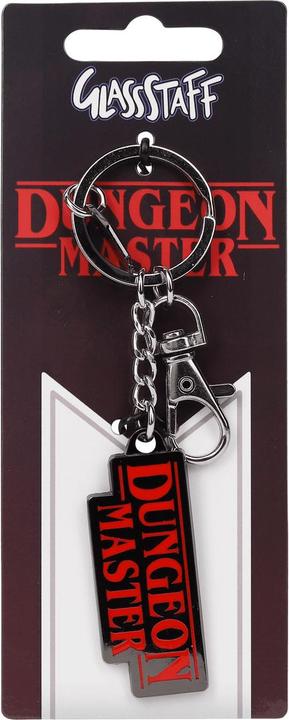 Actual product image Glass Staff Schlüsselanhänger Dungeon Master Rot/Schwarz