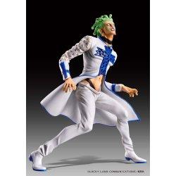 Actual product image Medicos Entertainment JoJo's Bizarre Adventure Part 5 Golden Wind Statue Legend PVC Statue Cioccolata 17 cm