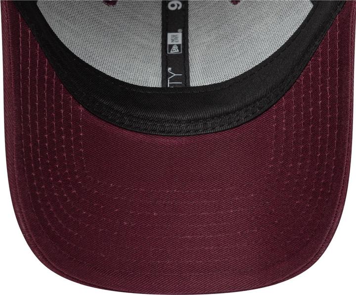 Actual product image New Era 9Forty Strapback Cap - Los Angeles Dodgers Maroon