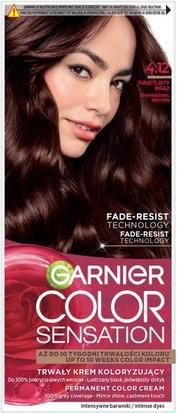 Garnier Color Sensation Creme farba do włosów 4.12 Świetlisty Brąz (4.12 Świetlisty Brąz)