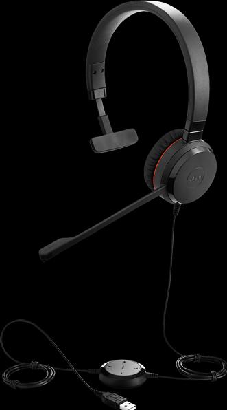 Actual product image Jabra Evolve 30 II Mono UC (Cable, USB-A)