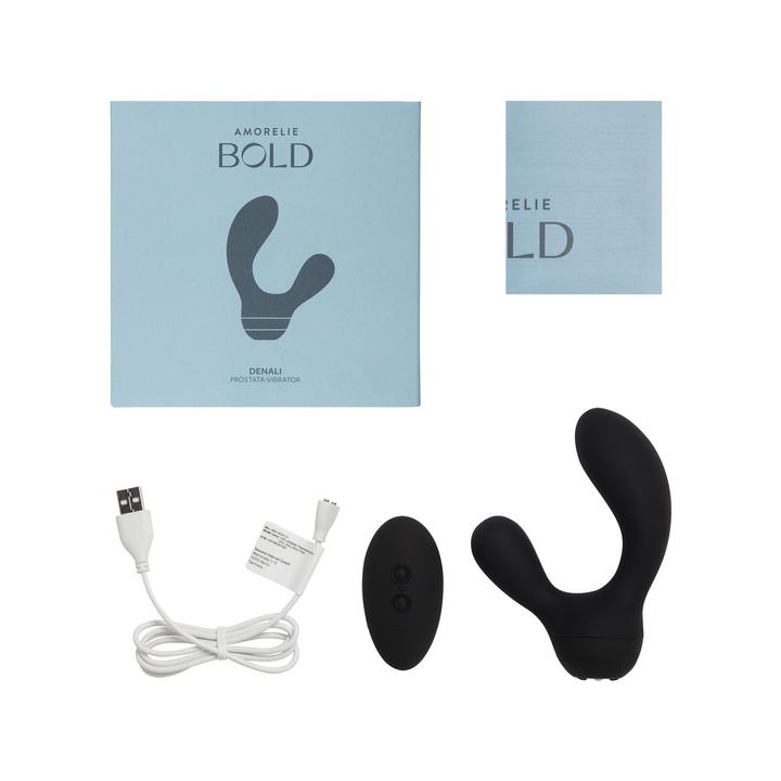 Produktbild Bold Erotik Denali Prostata Vibrator Black