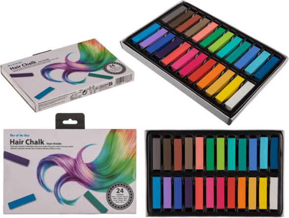 Actual product image Magni Hair chalk 24 colours