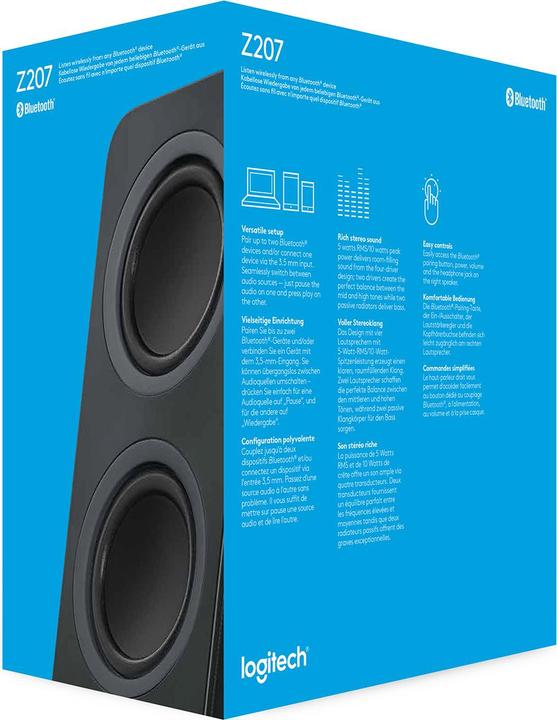 Actual product image Logitech Z207 Bt
