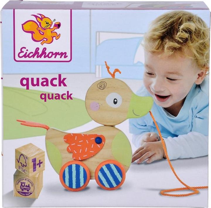 Produktbild Eichhorn Nachziehtier Ente