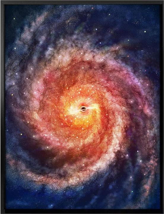 Produktbild Trenddeko Schwarzes Loch (80 x 100 cm)