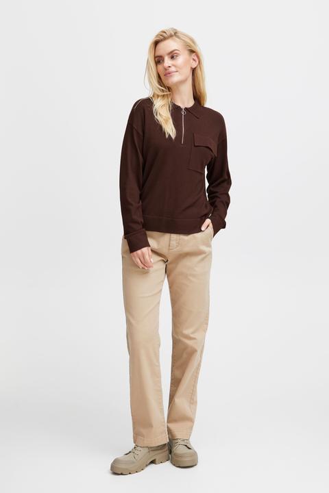 Image du produit Pulz Jeans PZSARA Polo Pull - 50207205 (XXL)