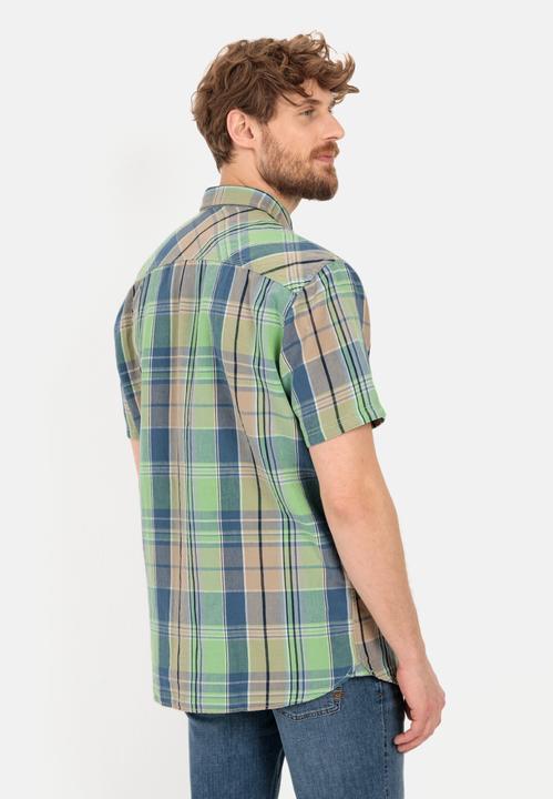 Immagine prodotto Camel Active Camicia a quadri in misto lino (L)
