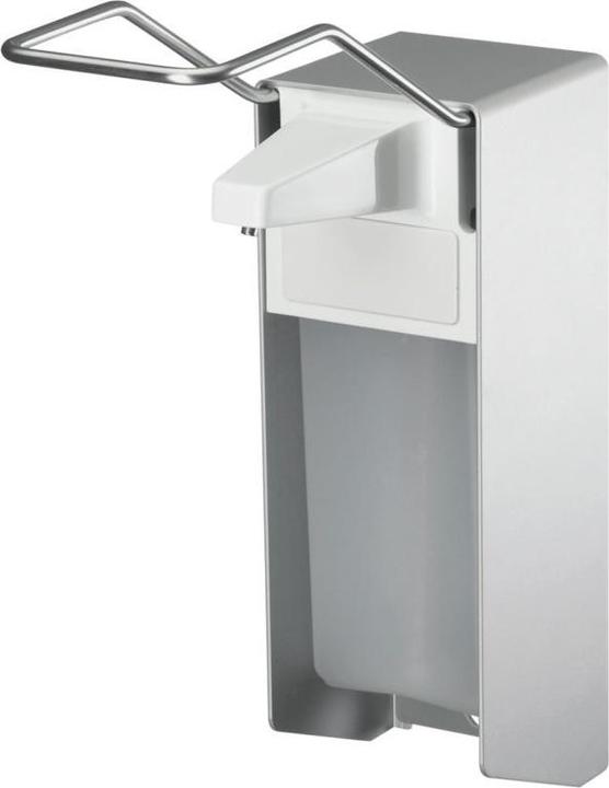 Ampri Desinfektionsmittelspender Wandspender Metall 500 ml mit langem Armhebel, inklusive 0,5 L Lee